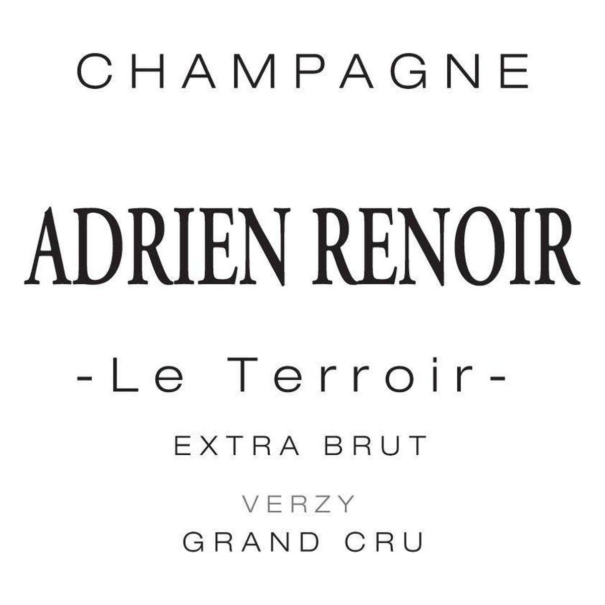 Champagne Adrien Renoir Le Terrior Grand Cru NV V19