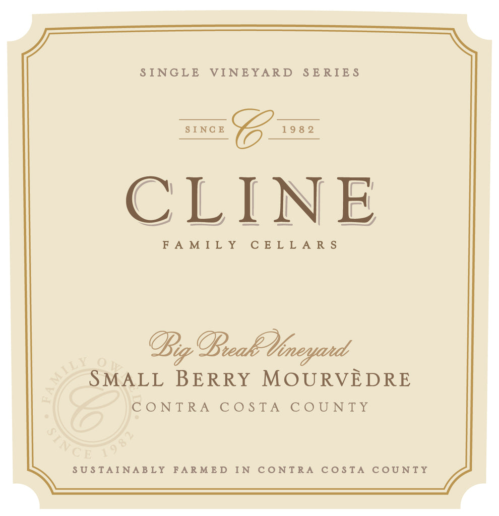 Cline Small Berry Mourvedre 2020 - Market Square Liquors