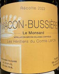 Les Heritiers du Comte Lafon Macon Bussieres Le Monsard 2022