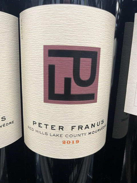 Peter Franus  Red Hills Lake County Mourvedre 2019