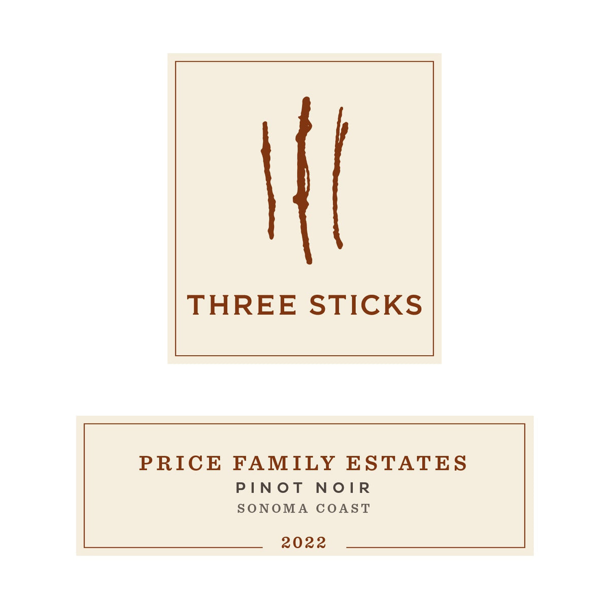 Three Sticks Price Family Estates Pinot Noir 2022
