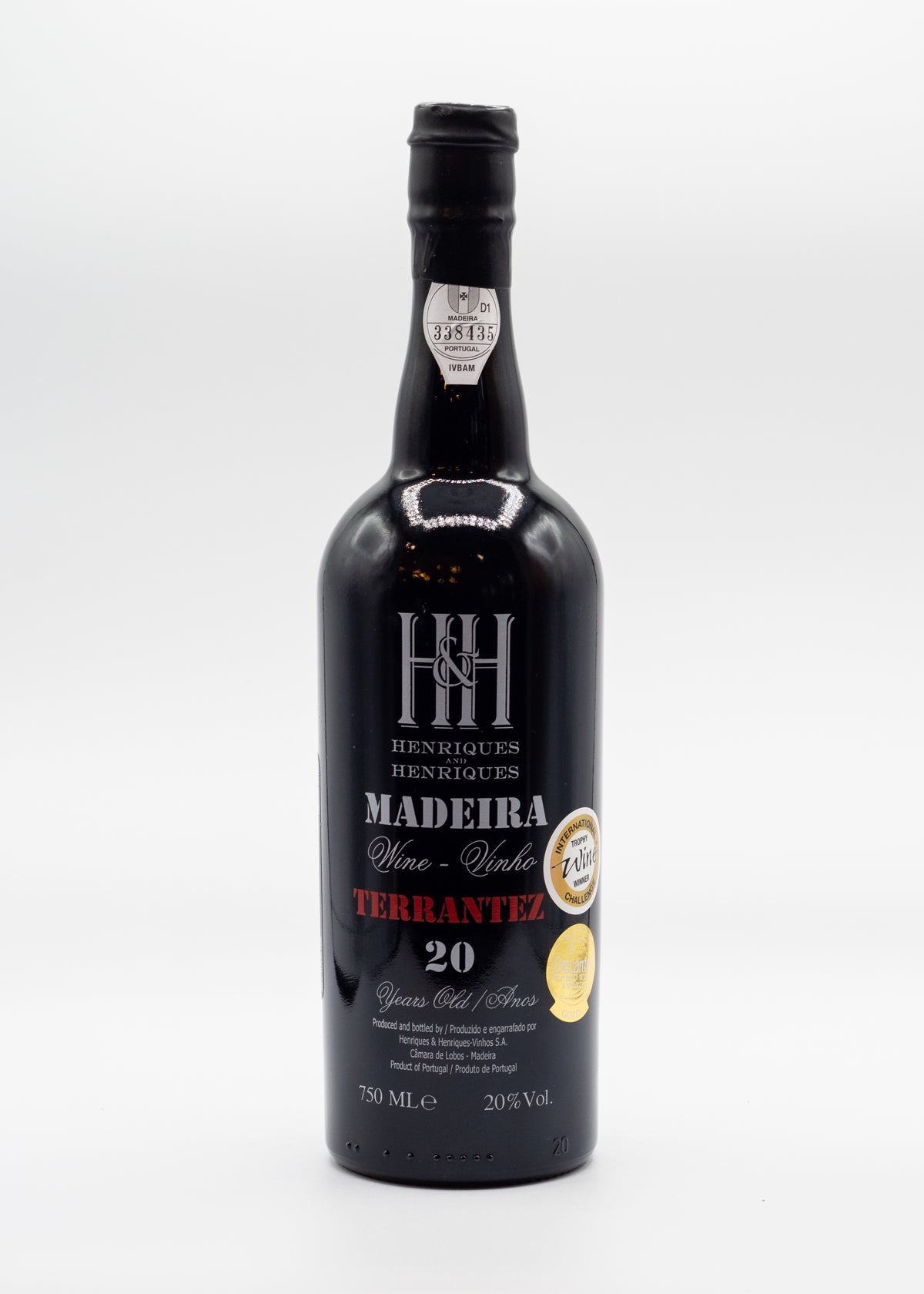 Henriques &amp; Henriques Madeira Terrantez 20 Years Old NV