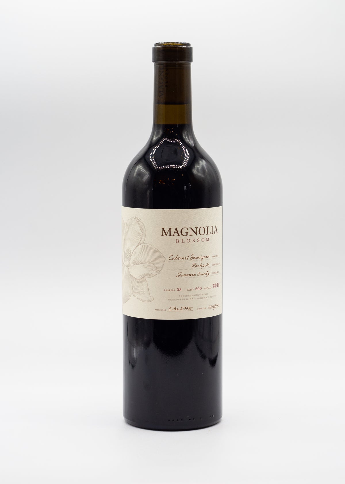Roberts Family Wines Cabernet Sauvignon Magnolia Blossom 2014